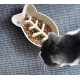 Organic Slow-Feeder Cat Bowl